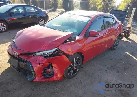 2018 Toyota Corolla Se z USA, uszkodzony, nr VIN 2T1BURHEXJC049375